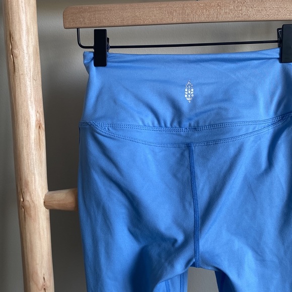 New FP Movement Blue High Rise Cutout Leggings XS - Picture 6 of 8